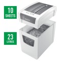 Wąska niszczarka Leitz IQ Home Office P4 www.niszczarka.net