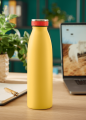 Butelka termiczna na wodę Leiz Cosy 500 ml żółty www.niszczarka.net