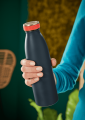 Butelka termiczna na wodę Leiz Cosy 500 ml Aksamitny szary www.niszczarka.net