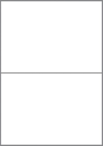 Etykiety samoprzylepne UNI2 50 arkuszy www.niszczarka.net