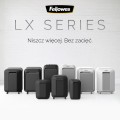 Niszczarka Fellowes LX210 CZARNA ścinki 4x12mm P4/T4 www.niszczarka.net