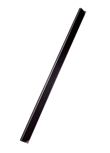 Grzbiety  wsuwane Leitz, listwy A4, 15 mm CZARNE,  opakowanie 25 sztuk  