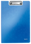 Deska z klipem i okładką Leitz WOW, niebieska