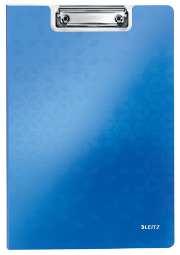 Deska z klipem i okładką Leitz WOW, niebieska www.niszczarka.net