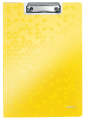 Deska z klipem i okładką Leitz WOW, żółta www.niszczarka.net