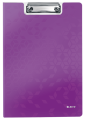 Deska z klipem i okładką Leitz WOW, fioletowa www.niszczarka.net