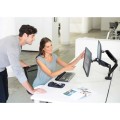 Ramię na 2 monitory Fellowes Platinum Series - poziome - BIAŁE www.niszczarka.net