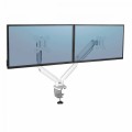 Ramię na 2 monitory Fellowes Platinum Series - poziome - BIAŁE www.niszczarka.net