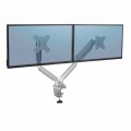 Ramię na 2 monitory Fellowes Platinum Series - poziome - SREBRNE www.niszczarka.net