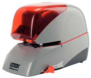 Profesjonalny zszywacz elektryczny Rapid Supreme 5080e SREBRNY