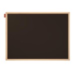 Tablica kredowa MEMOBE czarna w ramie drewnianej 60x40 cm 