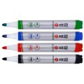 Markery do tablic suchościeralnych MEMOBE, z okrągłą końcówką, 4 kolory www.niszczarka.net