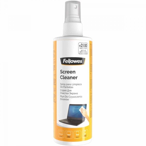 Płyn do czyszczenia ekranów 250ml Fellowes www.niszczarka.net