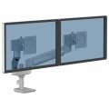 Ramię kompaktowe na 2 monitory Fellowes TALLO™ srebrne www.niszczarka.net