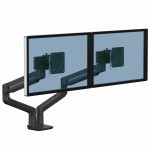 Ramię na 2 monitory Fellowes TALLO™ czarne