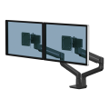 Ramię na 2 monitory Fellowes TALLO™ czarne  www.niszczarka.net