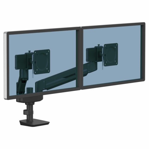 Ramię kompaktowe na 2 monitory Fellowes TALLO™ czarne www.niszczarka.net