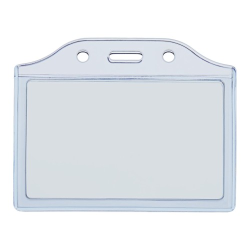Identyfikator Holder na dwie karty 2K-H blue / opk 50szt www.niszczarka.net