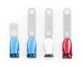 Klips CT 710P plastikowy zatrzask Czerwony / opk 100szt www.niszczarka.net