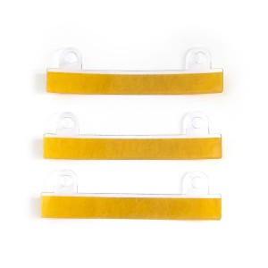 Wpinki do segregatorów samoprzylepne krótkie opakowanie 100 szt