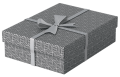 Pudło do przechowywania / pudło prexentowe Esselte Box Home M low szary, opakowanie 3 sztuki www.niszczarka.net