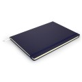 Notes Notatnik biurowy twardy w kratkę zamykany na gumkę - O.NOTE Berlin - 297 x 213 mm (A4) - czarny www.niszczarka.net
