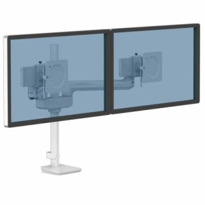 Ramię na 2 monitory Fellowes TALLO Modular™ 2FS BIAŁE