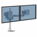 Ramię na 2 monitory Fellowes TALLO Modular™ 2FS SREBRNE www.niszczarka.net