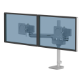Ramię na 2 monitory Fellowes TALLO Modular™ 2FS SREBRNE www.niszczarka.net