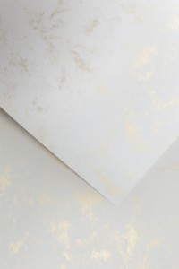  Papier ozdobny MARMUR ZŁOTY 120g/m2   opakowanie 50 arkuszy A4 