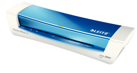 Laminator Leitz iLAM Home Office, A4 - niebieski www.niszczarka.net