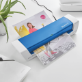 Laminator Leitz iLAM Home Office, A4 - niebieski www.niszczarka.net
