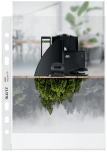 Koszulki na dokumenty Leitz  - format A5 / 100mic / opk 25szt - groszkowe