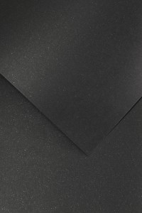 Karton Ozdobny PREMIUM 240g/m2 MIKA CZARNY  100 arkuszy A4
