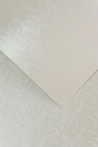 Karton Ozdobny Premium 230g/m2 - FROST kolor PERŁOWA BIEL - 20 arkuszy A4