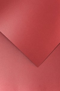 Karton Ozdobny Premium 220g/m2 ICELAND CZERWONY 20 arkuszy A4