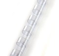 Grzbiet plastikowy do bindowania 10mm/100szt Argo - kolor NIEBIESKI  www.niszczarka.net