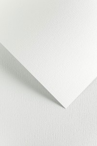 Karton Ozdobny Standard 230g/m2 CZERPANY BIAŁY 20 arkuszy A4