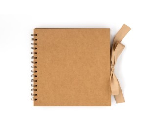 Album do zdobienia KRAFT CIEMNOBEŻOWY 35 kartek 205x205mm - Galeria Papieru