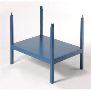 Praktyczny stół z półką na ścinki do gilotyny DAHLE 00519 , 00569 , 00589 , 00599