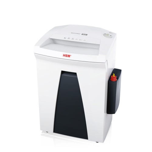 Niszczarka HSM Securio B24 HSL 6 ścinki 1x5mm P-7 + system automatycznego oliwienia www.niszczarka.net