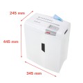 Niszczarka HSM ShredStar X10 scinki 4,5x30mm P-4 www.niszczarka.net