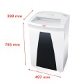 Niszczarka Securio B32 HS Level 6 ścinki 1x5mmP-7 www.niszczarka.net