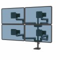 Ramię na 4 monitory Fellowes TALLO Modular™ 4FFS - czarne www.niszczarka.net