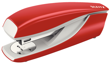Zszywacz średni metalowy Leitz NeXXt 30 kartek - czerwony www.niszczarka.net