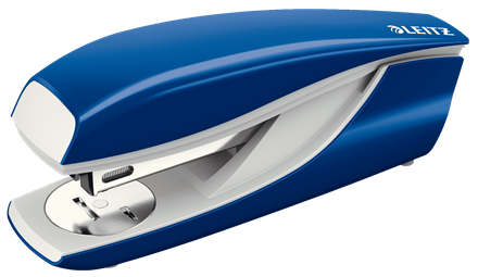 Zszywacz średni metalowy Leitz NeXXt 30 kartek - niebieski www.niszczarka.net