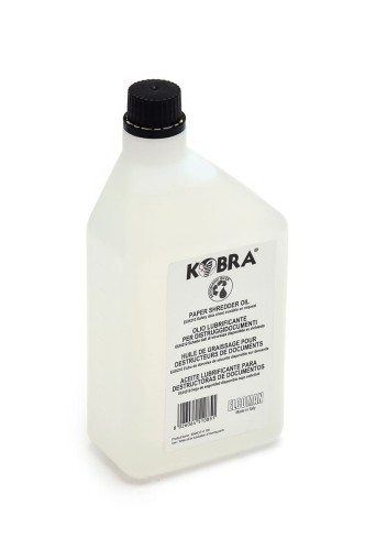 Olej do niszczarek Kobra 1000ml www.niszczarka.net