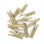  Klamerki drewniane  - opakowanie 12 szt 