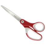 Nożyczki tytanowe Leitz, 205 mm Czerwony