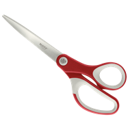 Nożyczki tytanowe Leitz, 205 mm Czerwony